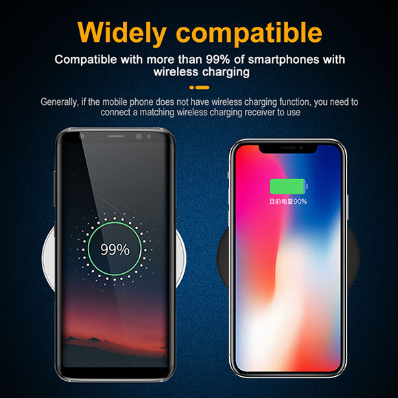 2020 latest Thinnest qi wireless charger LWS-1008